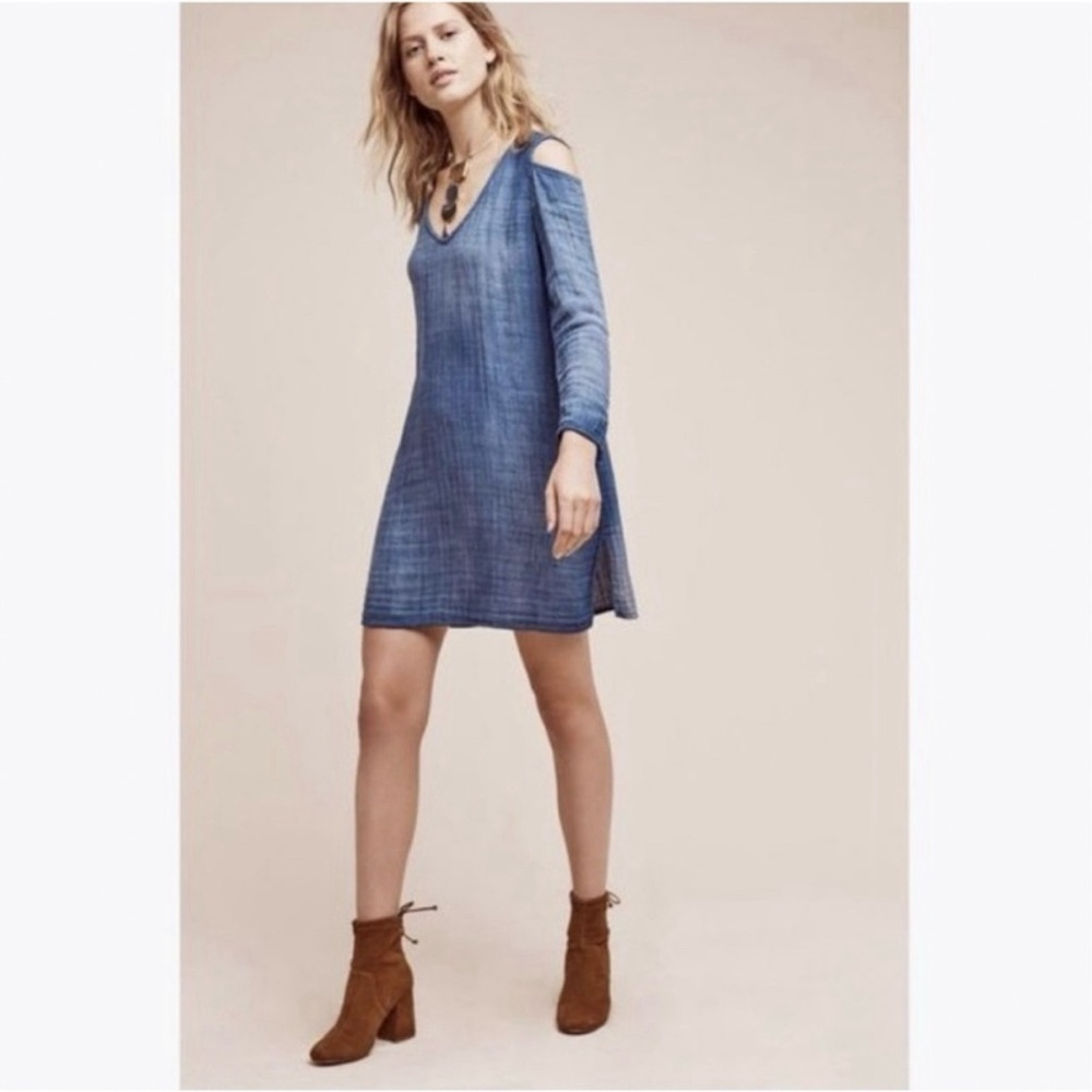 CLOTH & STONE Chambray Dress